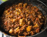 豆腐キーマカレーでジャージャー麺風作り方6写真