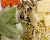 スープも鶏つくねもお手製☆味噌ちゃんこ鍋作り方3写真