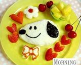 5分で簡単キャラパン☆食パンでスヌーピー作り方4写真