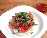 マヨ豚キムチで☆スタミナぶっかけ素麺作り方9写真