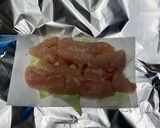 ツナマヨでジューシー✨ささみのホイル焼作り方4写真