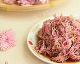 もって菊のおひたしー生姜醤油味ー作り方4写真