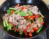 にんにくの芽と豚肉の砂糖じょうゆ炒め作り方5写真