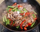 にんにくの芽と豚肉の砂糖じょうゆ炒め作り方6写真