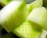 冬瓜と鶏ひき肉の煮物作り方1写真