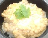 ☆超簡単ひとりランチ★とろとろたまご丼☆作り方5写真