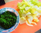 むね肉と白菜のヘルシーきつねどんぶり☆作り方3写真
