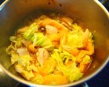 むね肉と白菜のヘルシーきつねどんぶり☆作り方5写真