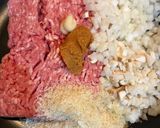ソース不要で簡単⭐︎エリンギ入り味噌ハンバーグ作り方2写真