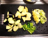 夏野菜炒め(あんかけ風)作り方1写真