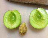 青梅のしょっぱいカリカリ漬け作り方4写真
