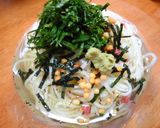 暑い日さっぱり♪そうめんの冷やし茶漬け☆作り方4写真