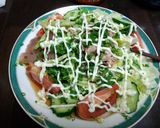 簡単♡さっぱりサラダうどん作り方4写真