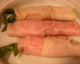 夫が作る アスパラガスのチーズ焼き作り方2写真