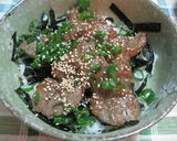 とろ～り卵の牛カルビ丼♪作り方8写真