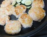 ふんわり～サーモンのハンバーグ♫作り方6写真