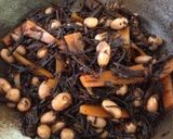 簡単！ひじきと大豆の煮物作り方5写真