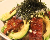 鰻とアボカドのカフェ風丼～わさび風味～作り方5写真