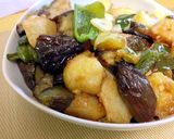 夏野菜炒め(あんかけ風)作り方7写真