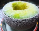 まるごとクリームメロンソーダーを再現♪作り方1写真
