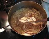 夜中のスープ☆卵・ネギ・椎茸☆優しい味作り方3写真