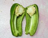 ＊まるごとピーマン＊作り方1写真
