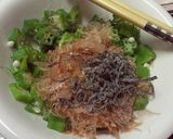 ご飯に♪冷奴に♪塩昆布&おかか&オクラ作り方2写真