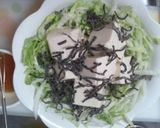 簡単！牛角風♡白菜と豆腐サラダ作り方4写真