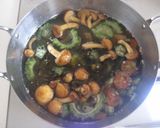 鰹とゴーヤ入りねばねば汁作り方5写真