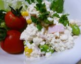 豆腐のサラダ作り方5写真