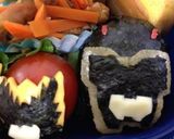 キョウリュウジャーブルーごめん！弁当w作り方1写真