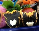 キョウリュウジャーブルーごめん！弁当w作り方2写真