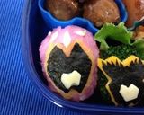 キョウリュウジャーブルーごめん！弁当w作り方3写真