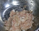 カリカリ衣のチキンボール作り方2写真