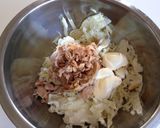 朝食に！おつまみに！簡単ツナキャベツ作り方2写真