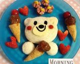 キャラ弁に☆簡単とんがりコーンでアイス風作り方5写真