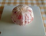 ★グレープフルーツの牛乳ゼリーですよ。♪作り方1写真