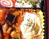 息子のお弁当♬時短ハム卵♬作り方5写真