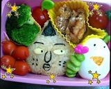 キャラ弁　ちびまるこちゃん～永沢君作り方4写真