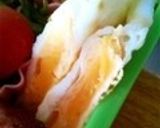 お弁当に♪二つ折り目玉焼き作り方9写真