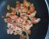 豚ばら肉とレタスと卵のチャーハン作り方8写真