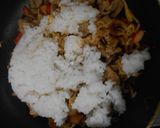 豚ばら肉とレタスと卵のチャーハン作り方11写真