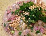 あじのなめろう作り方5写真