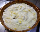 グラタンにもなるクリームパスタ作り方8写真