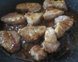 がっつりおかず★豚肉のオレンジマスタード作り方5写真