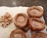 椎茸トマトのこんがりチーズ焼き作り方1写真