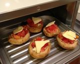 椎茸トマトのこんがりチーズ焼き作り方3写真