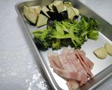 茄子とベーコン・ブロッコリーのパスタ★作り方2写真