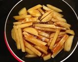 2つの材料で簡単♪じゃがいも炒め.お弁当作り方2写真