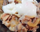 夕食ランチに☆めんつゆでお手軽簡単♪豚丼作り方6写真